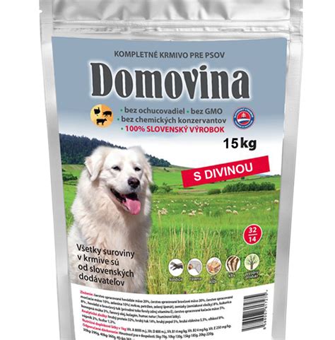 Obrázok psa, ktorý papá krmivo s divinou
