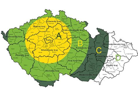 Mapa oblastí s najväčším výlovom rýb