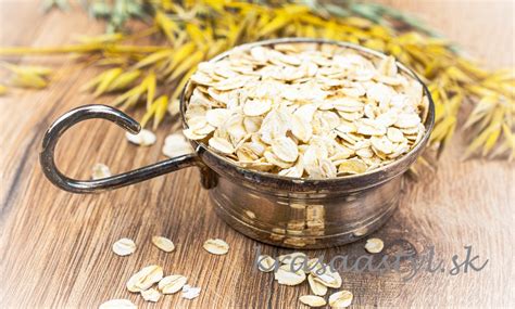 Zloženie ovsených vločiek