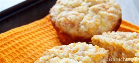 Muffiny s mrkvou a tvarohom