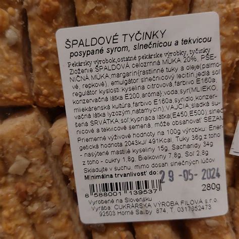 Špaldové štangle so syrom