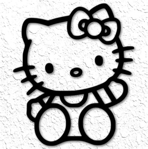 Tortová sviečka Hello Kitty 2D