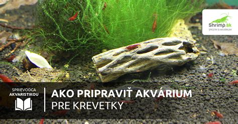 Štruktúra tmavého substrátu pre krevety