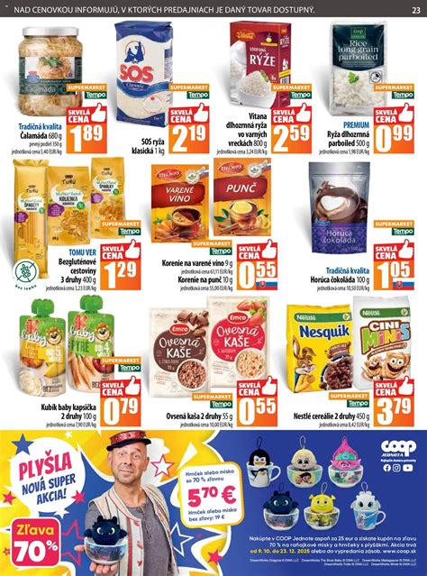 Obal hrozienok Coop Jednota