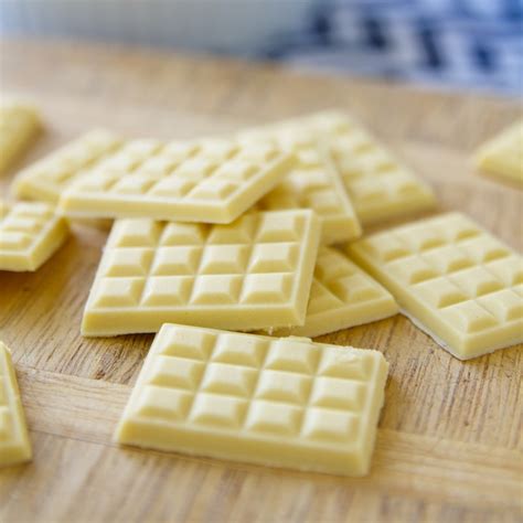 Kvalitná biela čokoláda