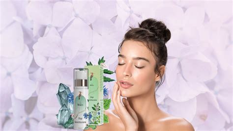 Ilustrácia tváre s aplikáciou prírodnej kozmetiky