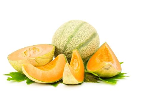 Zrelý žltý melón