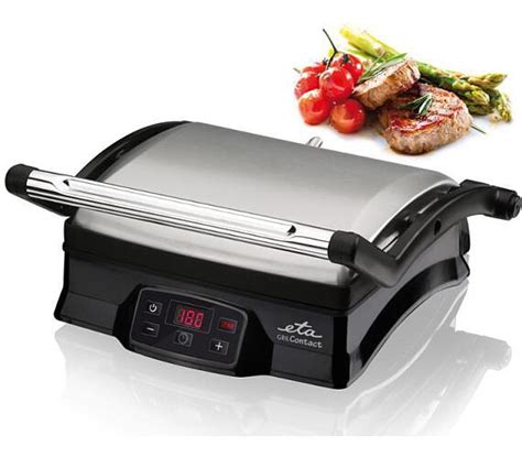 Elektrický gril ETA v prevádzke