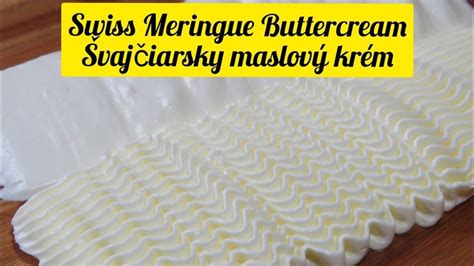 Švajčiarsky bielkovo-maslový krém