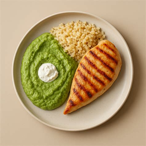 Zelerovo-zemiakové pyré s kuracími prsiami