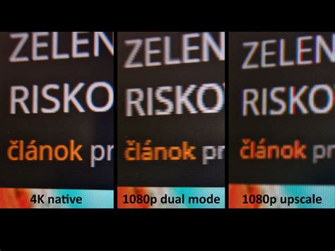 Porovnanie zobrazenia HUD na rôznych typoch displejov