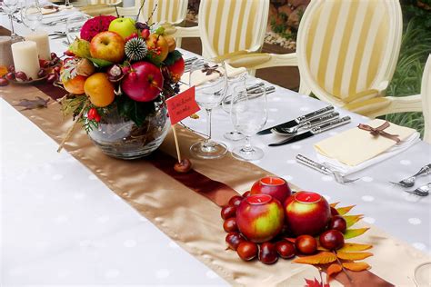 jesenná svadobná výzdoba s jablkami