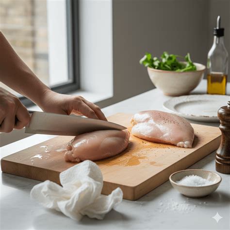 príprava kuracích pŕs