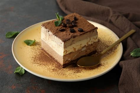 Rôzne varianty dezertu Tiramisu