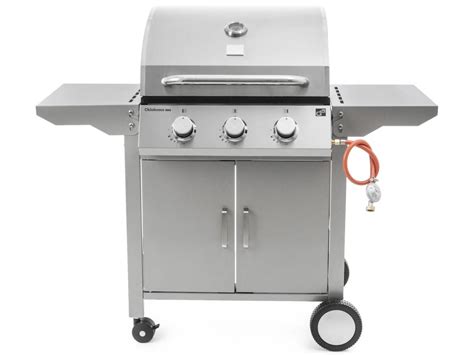 Detail horákov a roštu plynového grilu