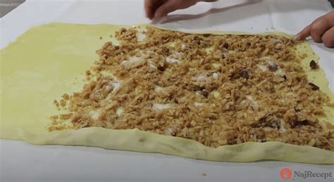 príprava domáceho cesta na štrúdľu