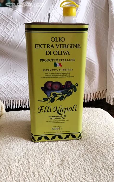 3 litrová plechovka gréckeho olivového oleja