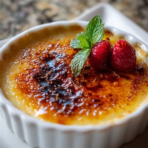Ilustrácia vodného kúpeľa pri pečení Crème brûlée