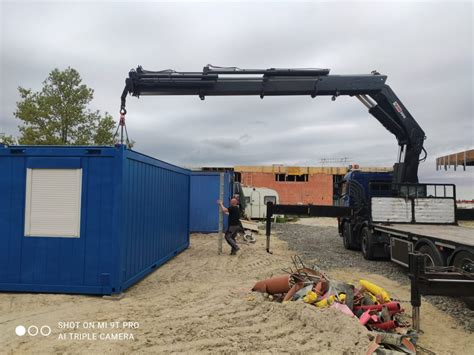 Proces prepravy kontajnera