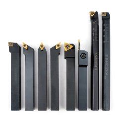 Sústružnícke platky rôznych typov