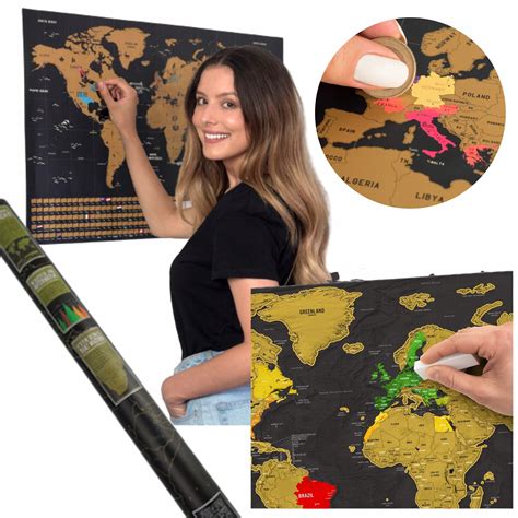 Mapa sveta ako torta pre cestovateľa