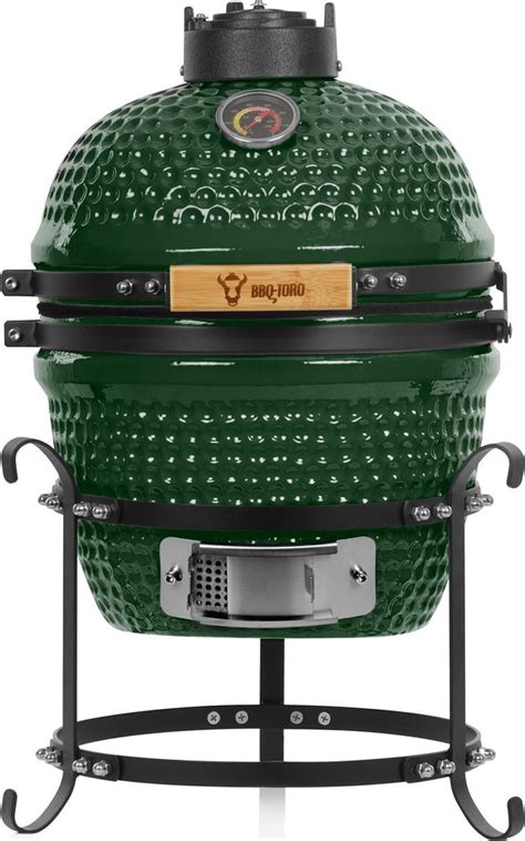 Schéma dvojzónového varenia na keramickom grile Kamado