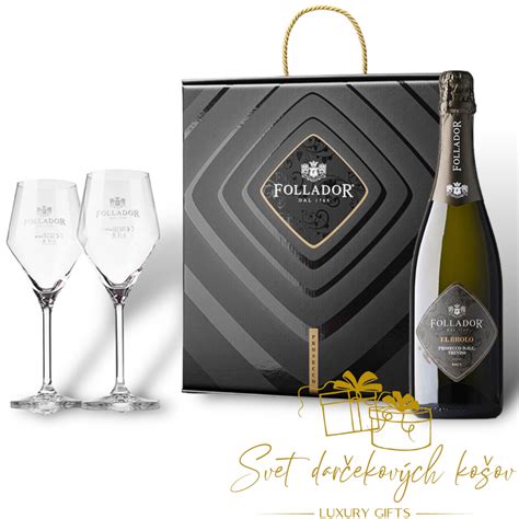 Darčekové balenie višňového likéru s pohármi