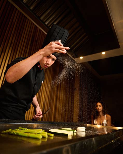 Ilustračná fotografia Teppanyaki show