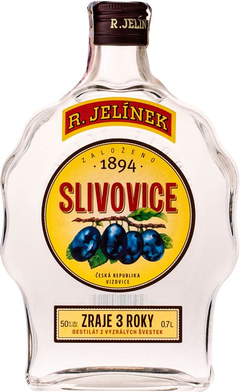 Fľaša slivovice s mliekom