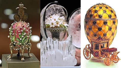 Rôzne šperky od Fabergého