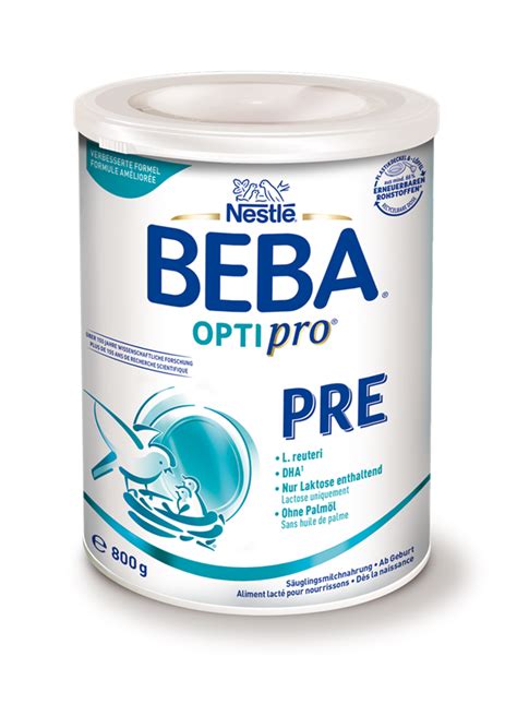 Schéma zloženia BEBA OPTIPRO® s vyznačenými kľúčovými zložkami
