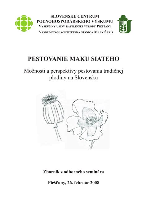 mapa pestovania maku