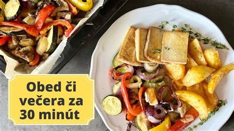 Zelenina s tofu na plechu