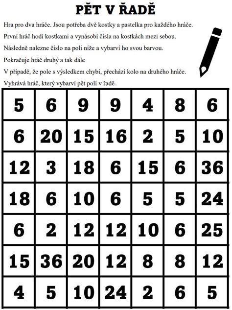 Matematické hry s Lego