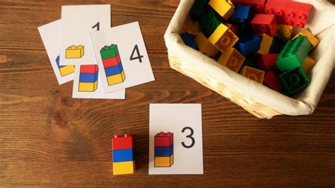 Lego veže na počítanie