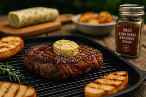 Ingrediencie na bravčovú panenku s bylinkovým maslom