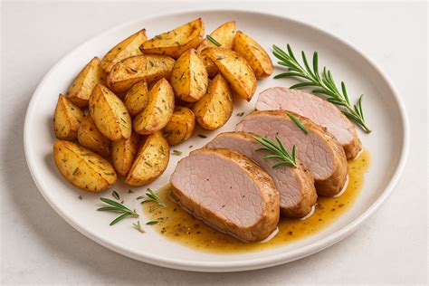 Bravčová panenka s pečenými zemiakmi a bryndzou