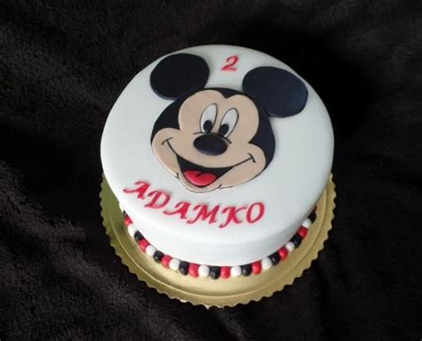 Dizajn torty Mickey Mouse