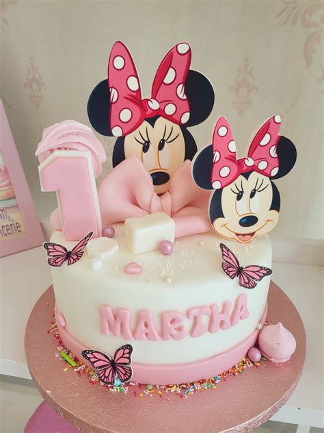 Tabuľka inšpirácií tort s Minnie Mouse