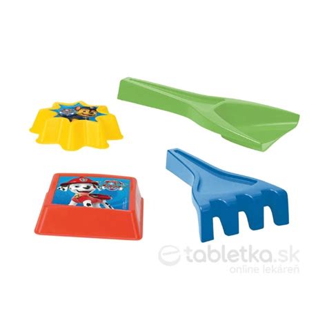 Rôzne tvary vykrajovačiek s motívom Paw Patrol