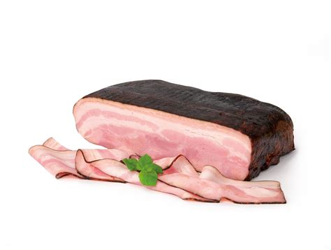 Anglická slanina opečená na panvici