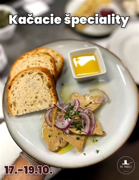 menu s kačacím stehnom a lokšami