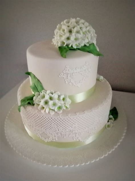 torta s hortenziami