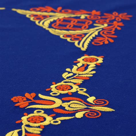 Detail slovenskej výšivky