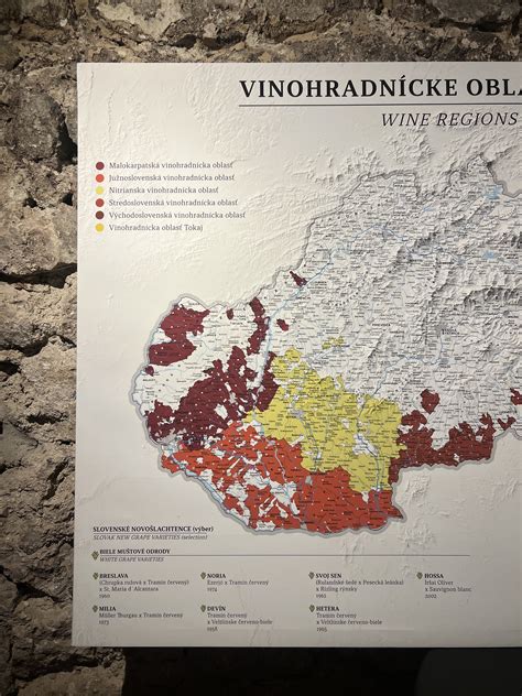 Mapa vinárskych oblastí