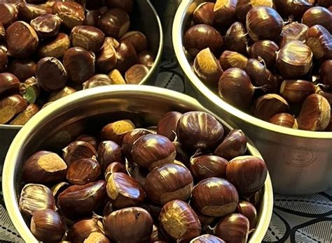 Ilustračná fotka pečených gaštanov