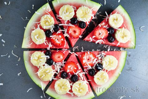 melónová pizza pre deti