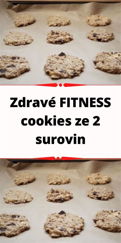Zdravé cookies s ovocím a orechmi