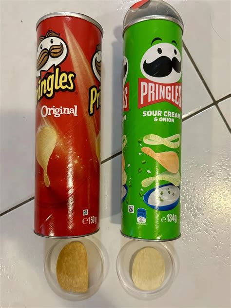 Balenie Pringles