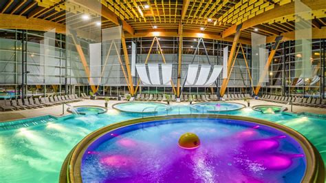 Interiér reštaurácie AquaCity Poprad
